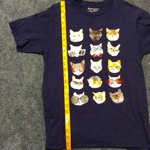 Pawsome Cat print tee - Picture 6 of 8